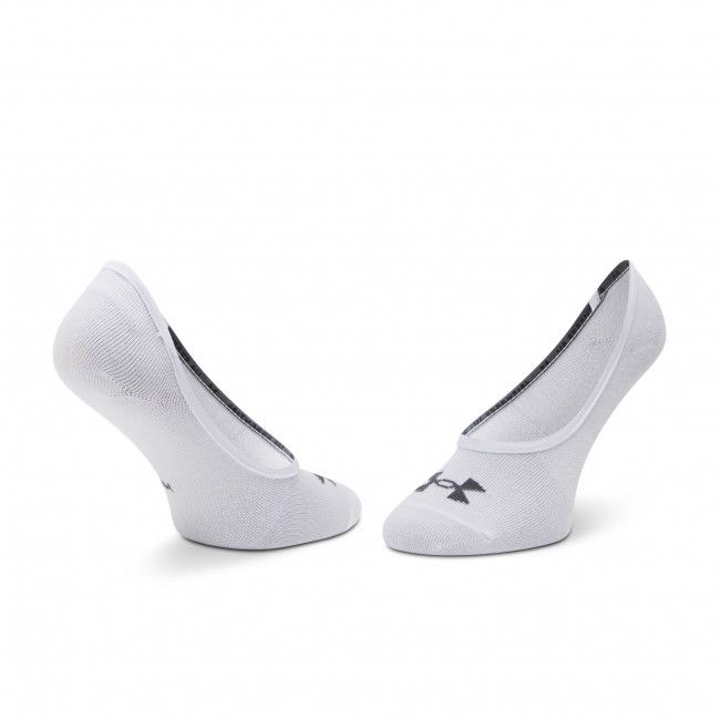 Set di 3 paia di pedulini da donna Under Armour - Essential Lolo Liner 1361148-100 Bianco