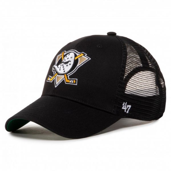 Cappello con visiera 47 BRAND - Nhl Anaheim Ducks Branson '47 Mvp H-BRANS25CTP-BKC Black