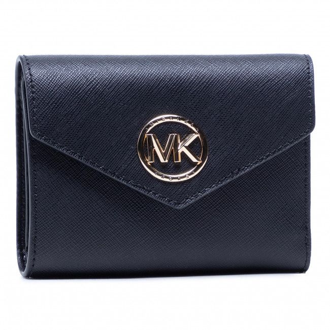 Portafoglio piccolo da donna MICHAEL MICHAEL KORS - Carmen 34S1GNME6L Black