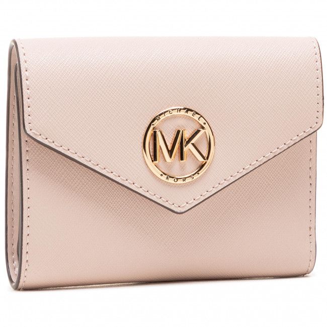 Portafoglio piccolo da donna MICHAEL Michael Kors - Carmen 34S1GNME6L Soft Pink 187