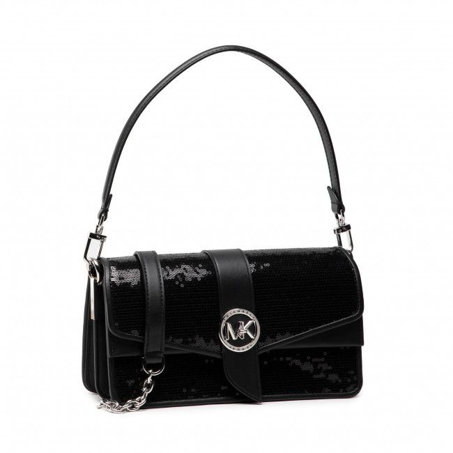 Borsetta MICHAEL MICHAEL KORS - Greenwich 30H1SGRL2U Black