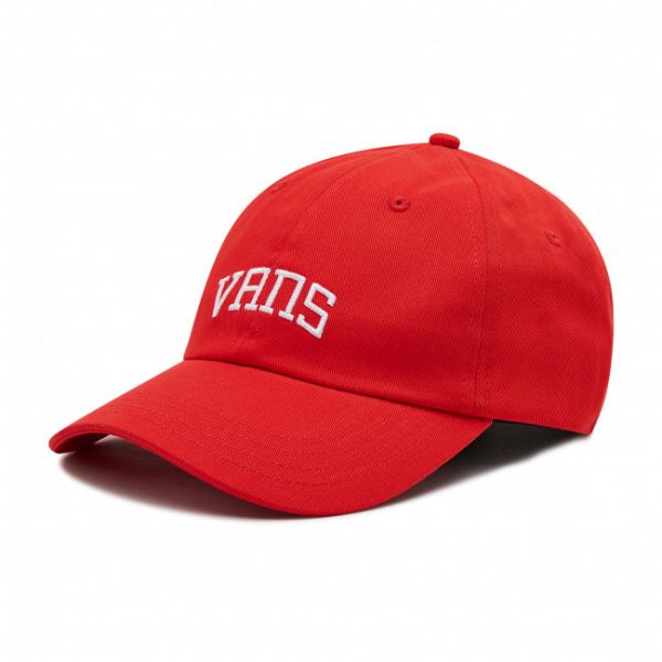 Cappello con visiera VANS - New Varsity Cur VN0A546DZ721 Red Cappello con visiera VANS - New Varsity Cur VN0A546DZ721 Red