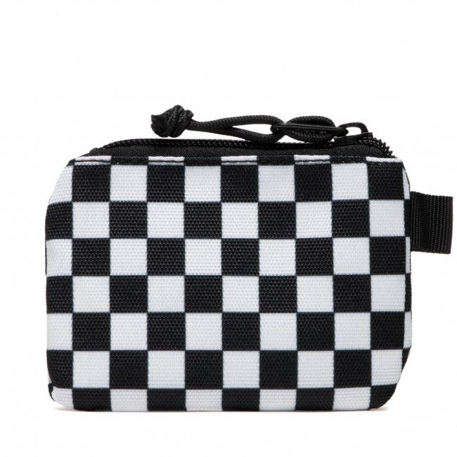 Portafoglio grande da uomo VANS - Pouch Wall VN0A3HZXHU01 Black/White Che