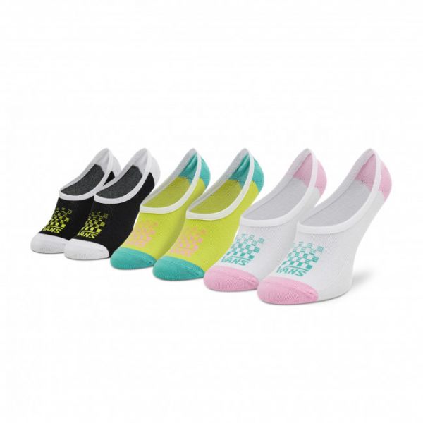 Set di 3 paia di pedulini da donna Vans - Check Cano VN0A54YN4481 Multi