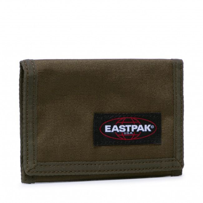 Portafoglio grande da uomo EASTPAK - Crew Single EK000371 Army Olive J32