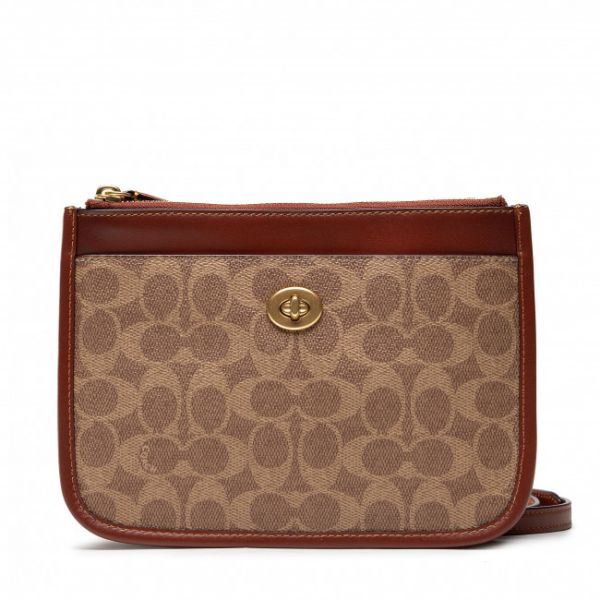 Borsetta Coach - Ct Cvs Sg Slm Tl Cb C6661 B4/Tan Rust Borsetta Coach - Ct Cvs Sg Slm Tl Cb C6661 B4/Tan Rust