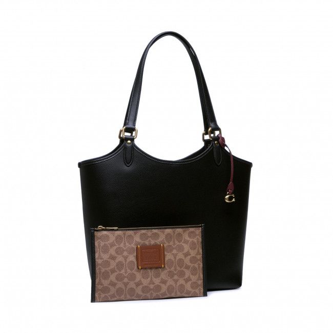 Borsetta Coach - Pl Peb Ltr Day Tote C6337 B4/Black