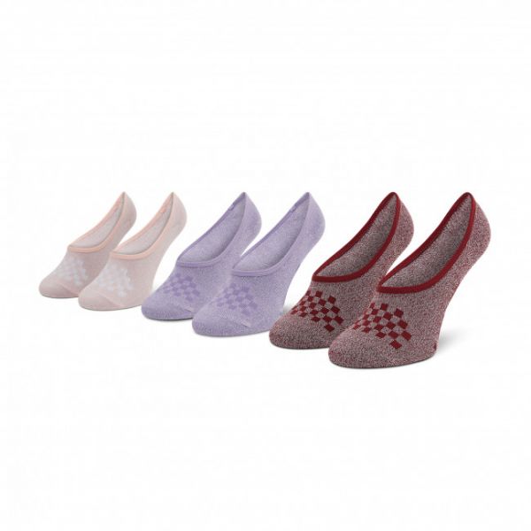 Set di 3 paia di pedulini da donna Vans - Cmarlc VN0A49Z9ZB21 r.36,5-41 Primary M Chalk Violet
