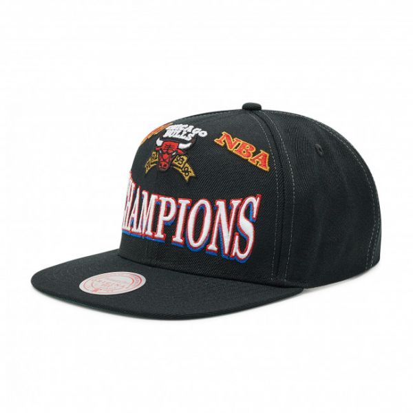 Cappello con visiera MITCHELL &amp; NESS - HHSS1077 Black