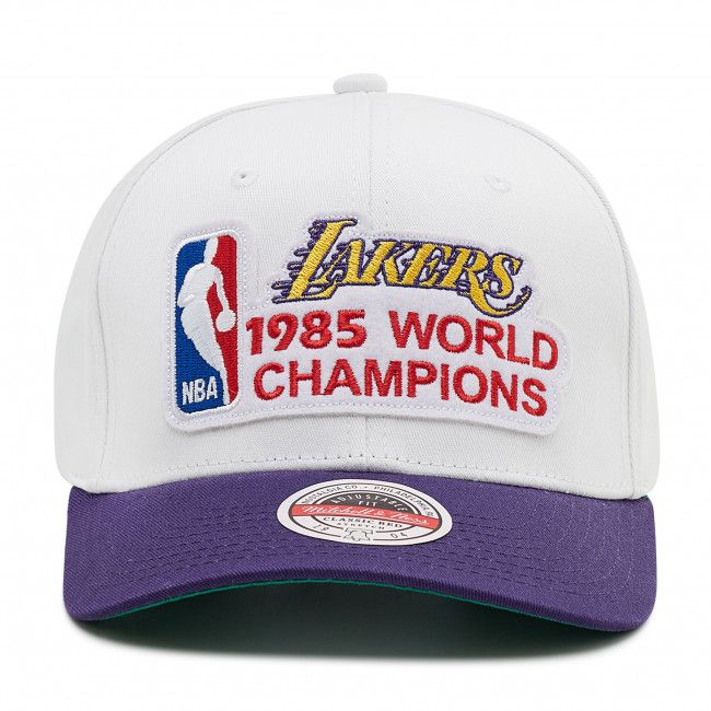 Cappello con visiera MITCHELL &amp; NESS - HHSS1084 White/Purple