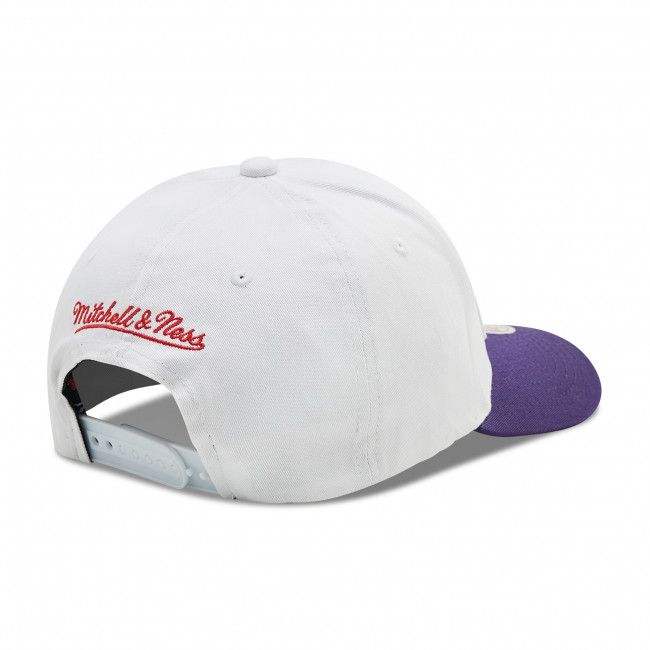 Cappello con visiera MITCHELL &amp; NESS - HHSS1084 White/Purple