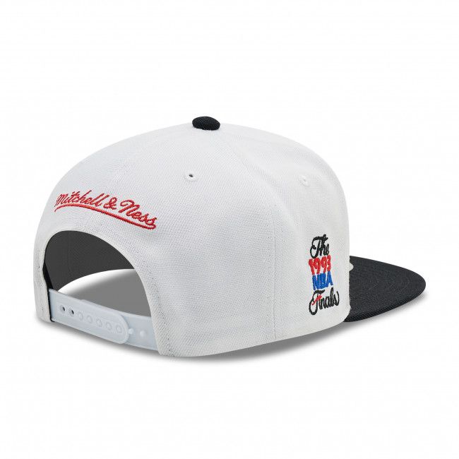 Cappello con visiera MITCHELL &amp; NESS - HHSS3133 White/Black