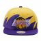 Cappello con visiera MITCHELL &amp; NESS - HHSS2978 Yellow/Purple