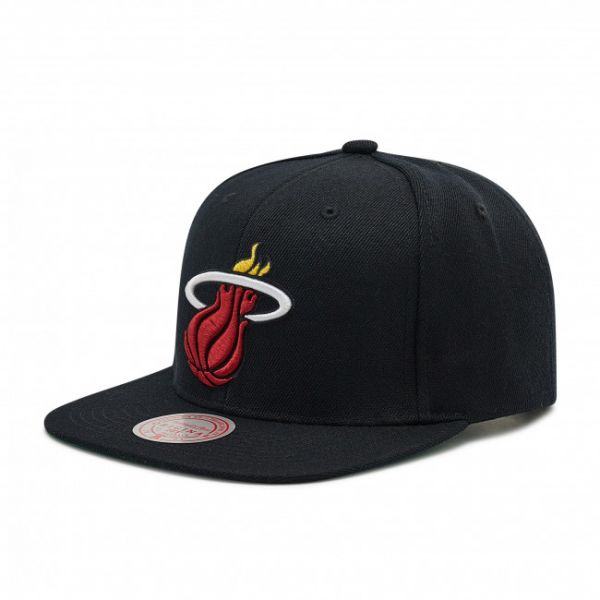 Cappello con visiera MITCHELL &amp; NESS - HHSS2976 Black_1