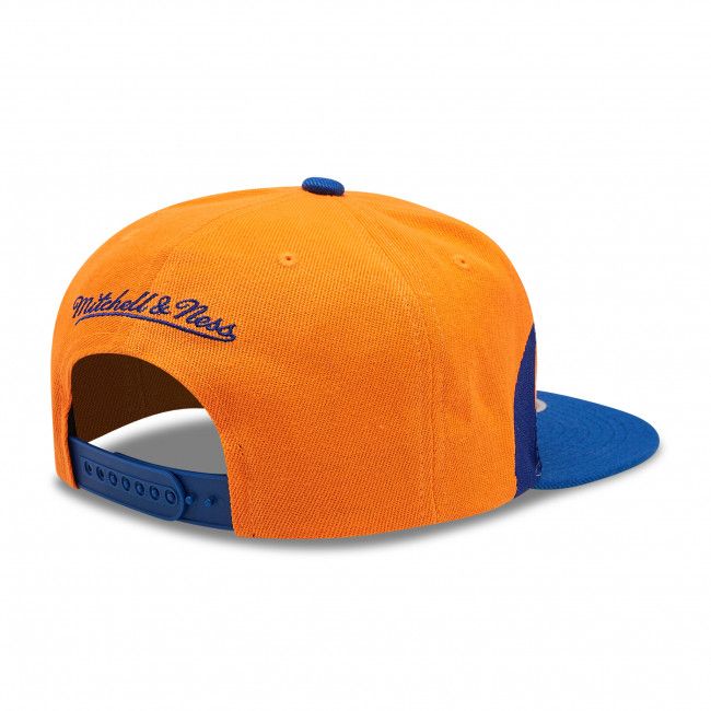 Cappello con visiera MITCHELL &amp; NESS - HHSS2978 Orange/Royal
