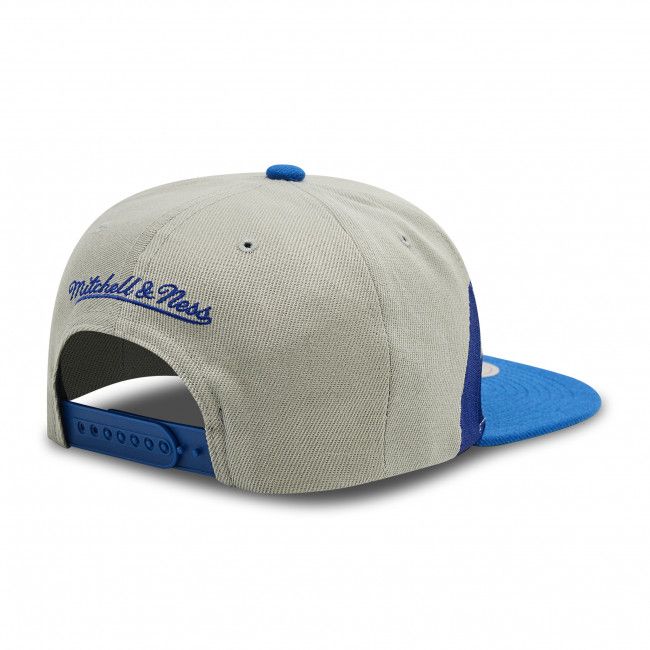 Cappello con visiera MITCHELL &amp; NESS - HHSS2978 Grey/Blue