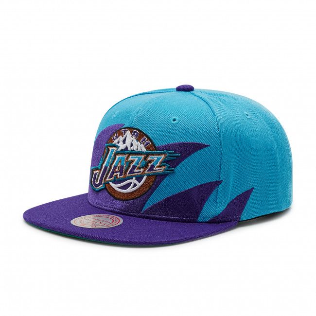 Cappello con visiera MITCHELL &amp; NESS - HHSS2978 Teal/Purple