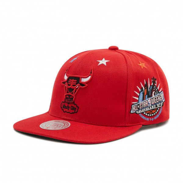 Cappello con visiera MITCHELL & NESS - HHSS2982 Red Cappello con visiera MITCHELL & NESS - HHSS2982 Red