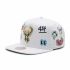 Cappello con visiera MITCHELL &amp; NESS - HHSS3479 White_2