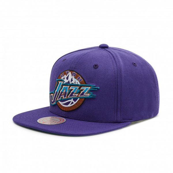 Cappello con visiera MITCHELL &amp; NESS - HHSS3258 Purple_1