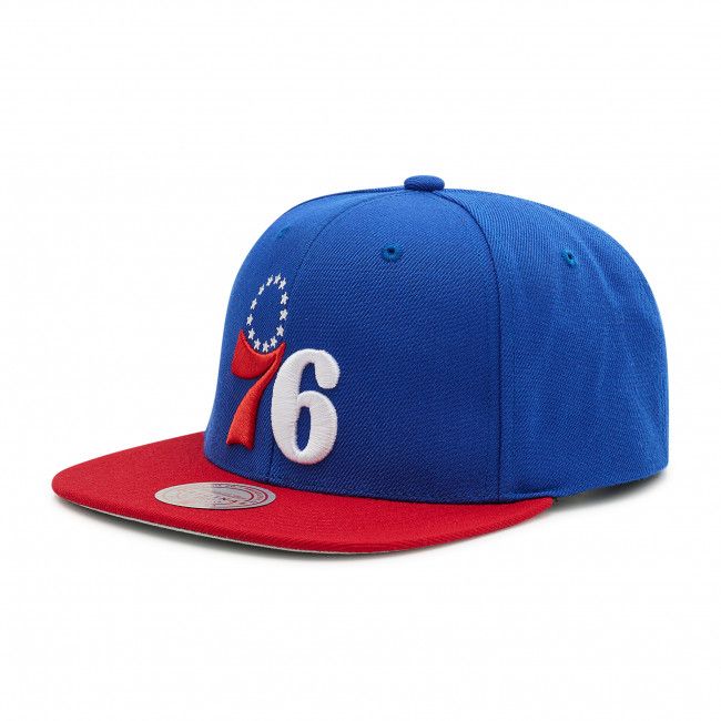 Cappello con visiera MITCHELL &amp; NESS - HHSS3264 Royal/Red