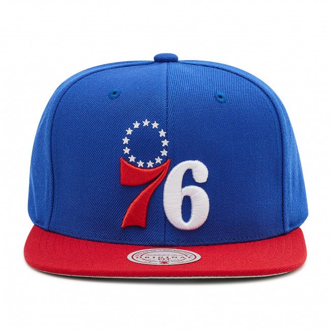 Cappello con visiera MITCHELL &amp; NESS - HHSS3264 Royal/Red