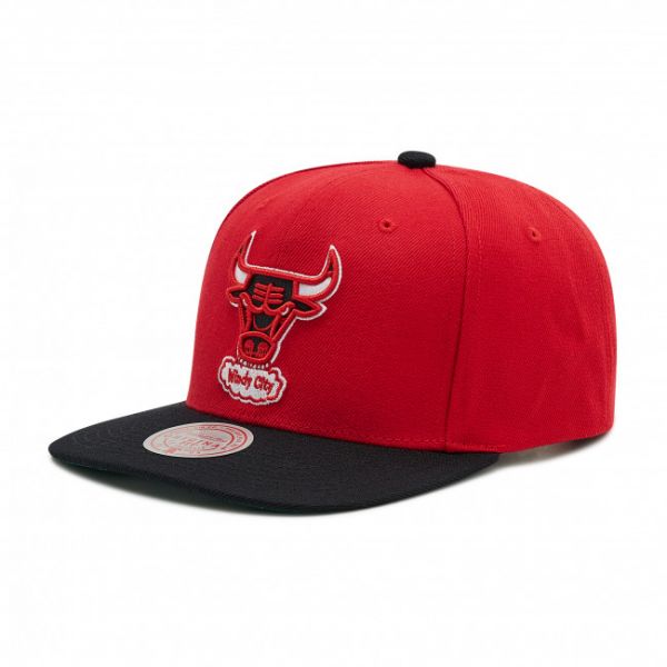 Cappello con visiera MITCHELL & NESS - HHSS3267 Red/Black Cappello con visiera MITCHELL & NESS - HHSS3267 Red/Black