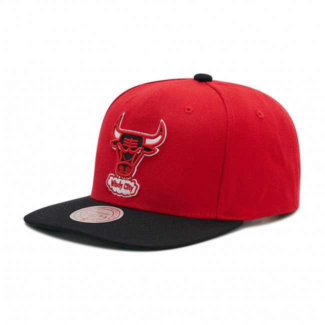 Cappello con visiera MITCHELL &amp; NESS - HHSS3267 Red/Black