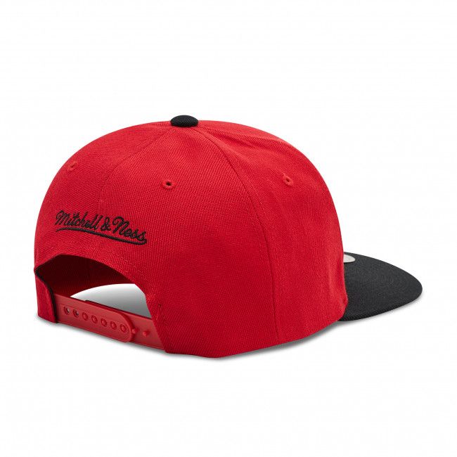 Cappello con visiera MITCHELL &amp; NESS - HHSS3267 Red/Black