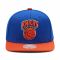Cappello con visiera MITCHELL &amp; NESS - HHSS3267 Arancione Blu scuro