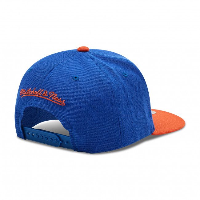 Cappello con visiera MITCHELL &amp; NESS - HHSS3267 Arancione Blu scuro