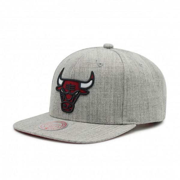 Cappello con visiera MITCHELL &amp; NESS - HHSS3272 Grey Heather