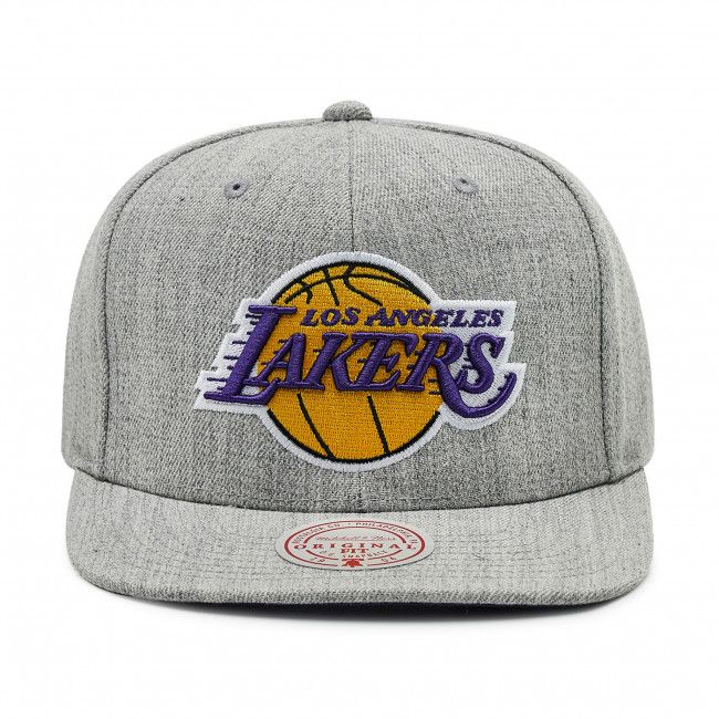 Cappello con visiera MITCHELL &amp; NESS - HHSS3272 Grey Heather_1