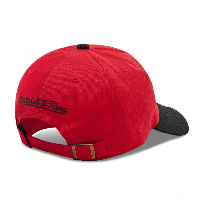 Cappello con visiera MITCHELL &amp; NESS - HLUX3271 Red/Black