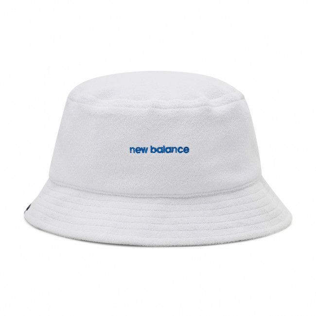 Cappello NEW BALANCE - Bucket LAH21108WT Bianco