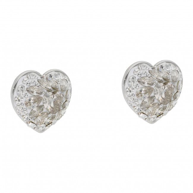 Orecchini Kate Spade - Something Sprkly Heart Studs K6760 Clear/Silver 250