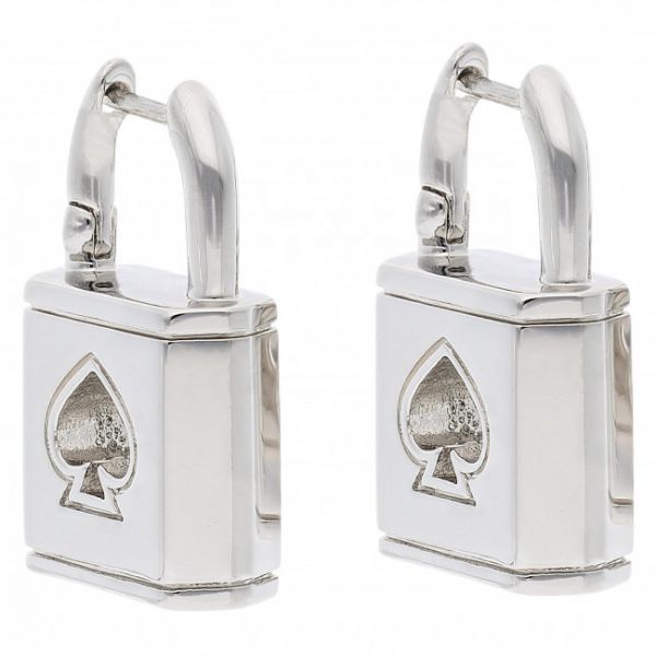 Orecchini Kate Spade - Lock And Spade K6235 Silver 020