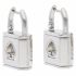 Orecchini Kate Spade - Lock And Spade K6235 Silver 020
