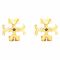Orecchini Tory Burch - Roxanne Small Stud Earring 88667 Rolled Brass 715