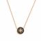 Collana TORY BURCH - Kira Enamel Pendant Necklace 90549 Tory Gold/Black 720