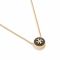 Collana TORY BURCH - Kira Enamel Pendant Necklace 90549 Tory Gold/Black 720