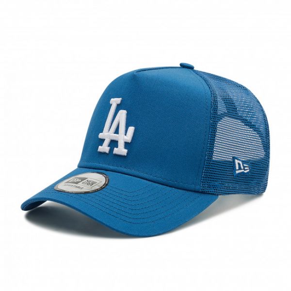 Cappello con visiera NEW ERA - Tonal Mesh Trucker Cap Los Angeles Dodgers 60222436 Blu scuro