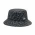 Cappello NEW ERA - Leopard Print Tapered Bucket 60222382 Grigio