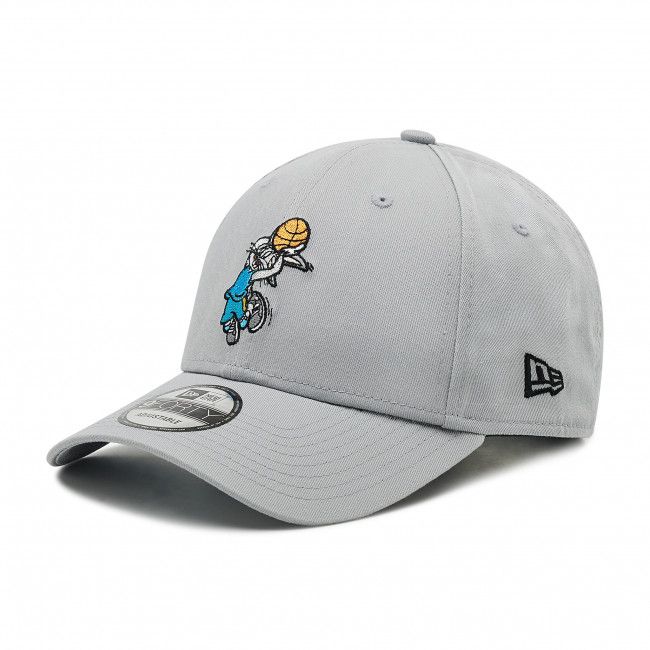 Cappello con visiera NEW ERA - Bugs Bunny Character 9Forty 60222389 Grigio