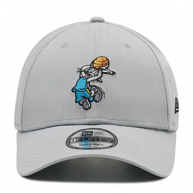 Cappello con visiera NEW ERA - Bugs Bunny Character 9Forty 60222389 Grigio