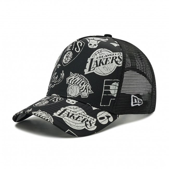 Cappellino New Era - NBA All Over Print 60222557 Nero