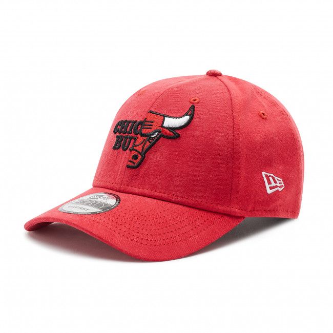 Cappellino New Era - Chicago Bulls Split Logo 9Forty 60240445 Rosso