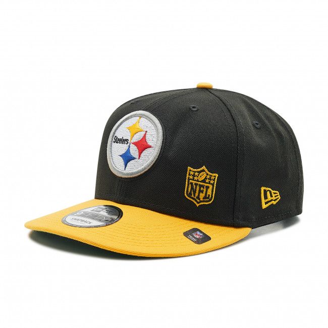 Cappello con visiera NEW ERA - Pittsburgh Steelers Team Arch 9Fifty 60240330 Black