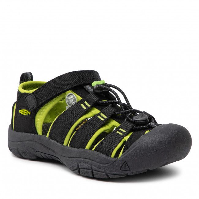 Sandali KEEN - Newport H2 1009965 Black/Lime Green