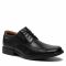 Scarpe basse Clarks - Tilden Walk 261103107 Black Leather